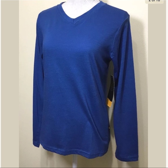 Lee Long Sleeve V-neck T-shirt - Picture 2 of 6